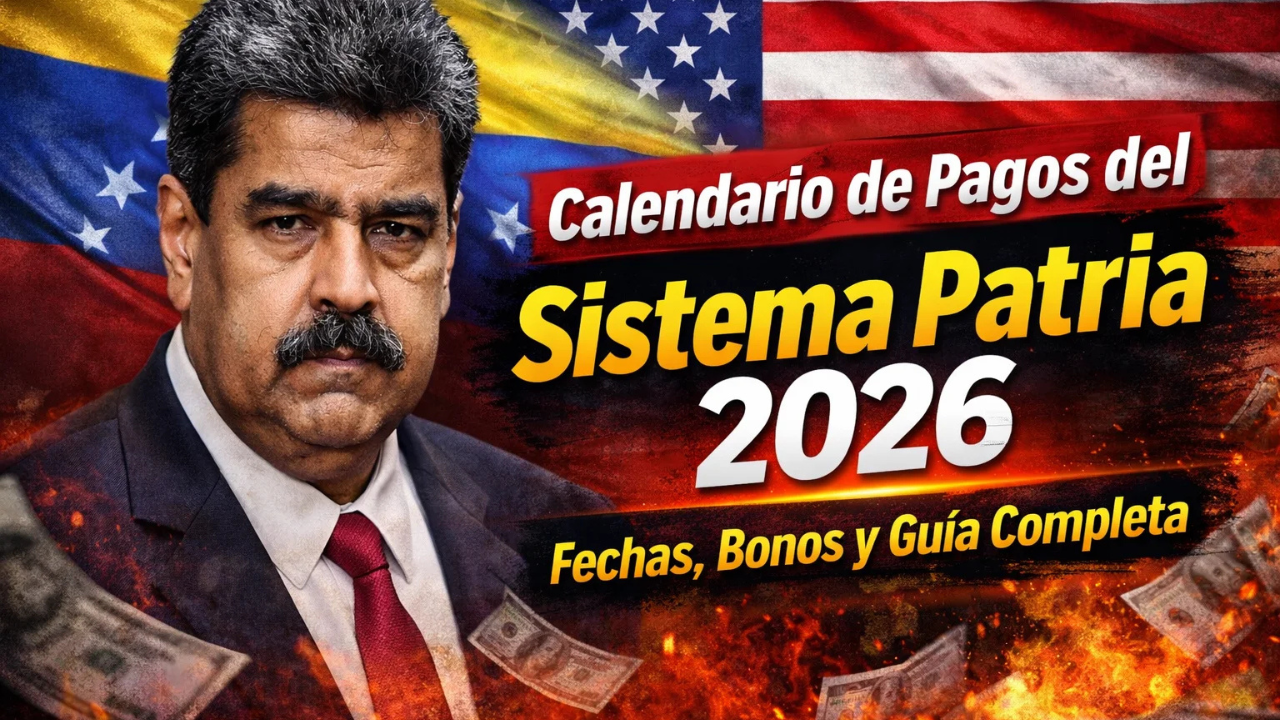 Calendario completo de pagos del Sistema Patria 2026: fechas estimadas, bonos activos y guía práctica para beneficiarios