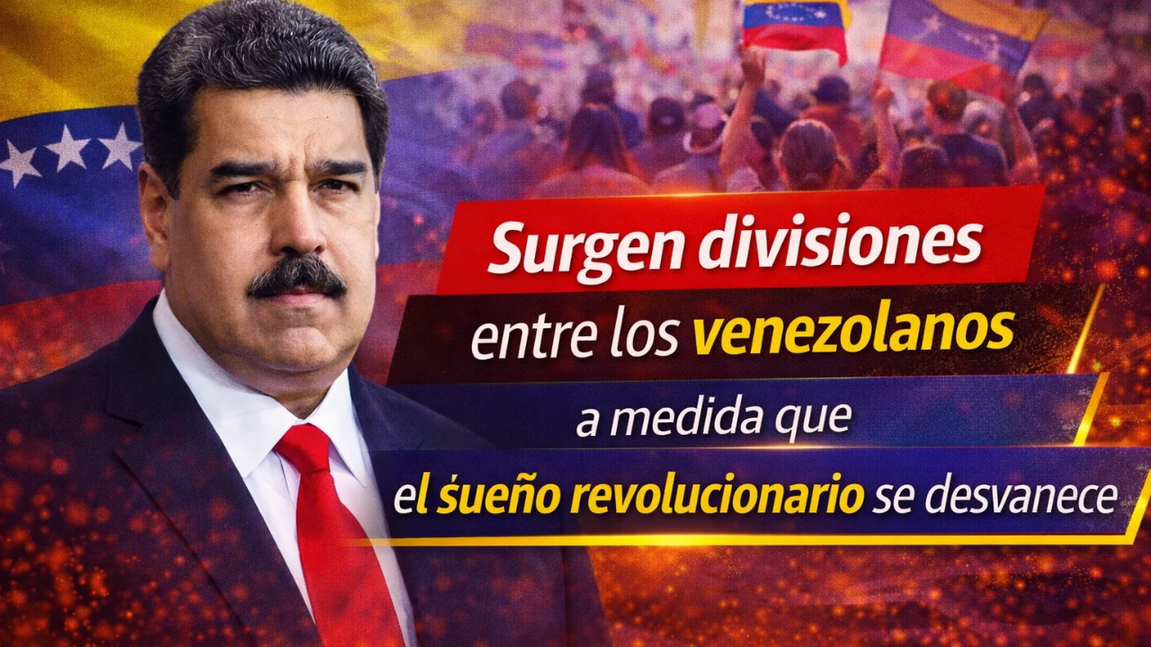 Surgen divisiones entre los venezolanos a medida que el sueño revolucionario se desvanece