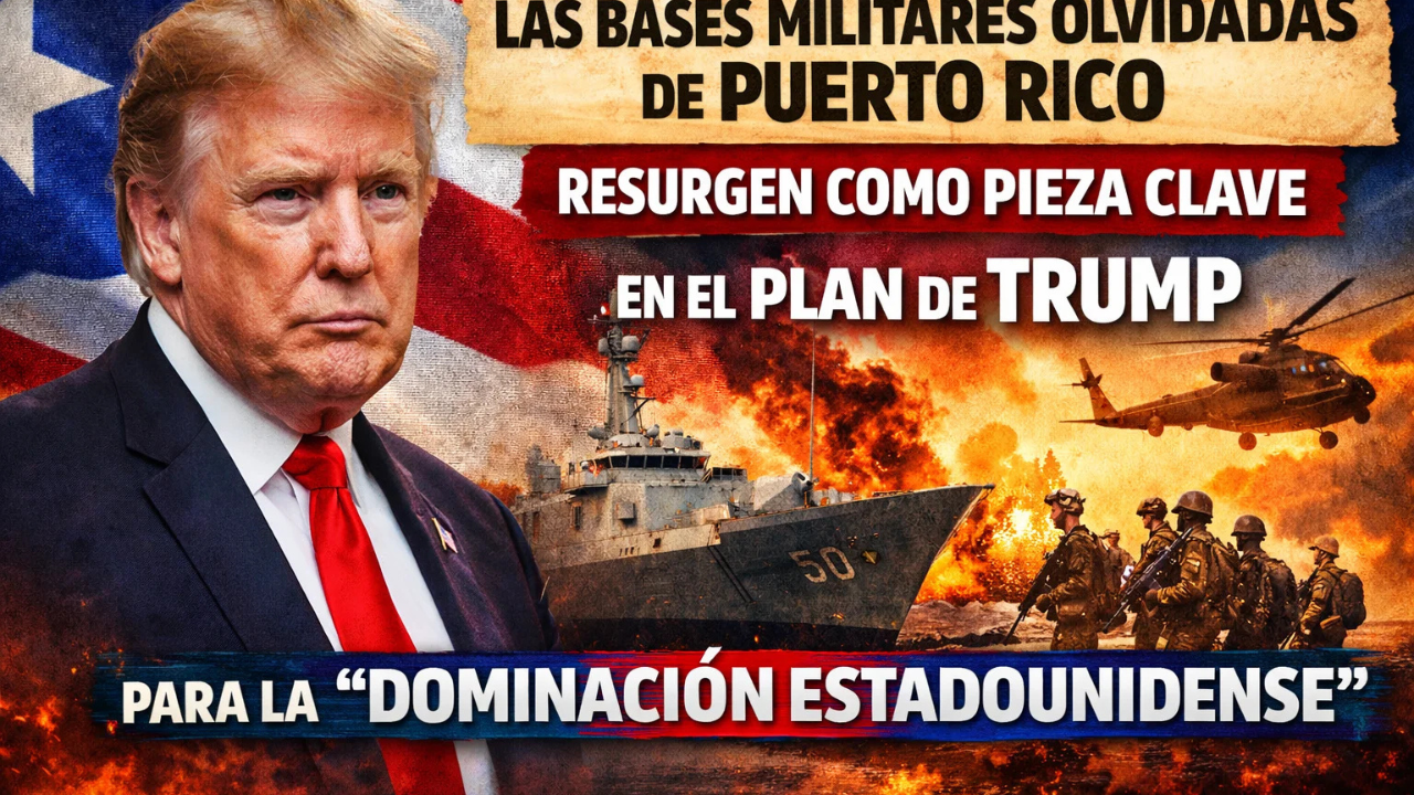 Las bases militares olvidadas de Puerto Rico resurgen como pieza clave en el plan de Trump para la “dominación estadounidense”