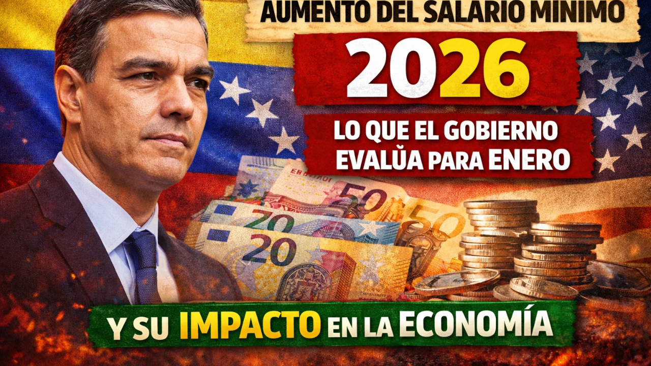 Aumento del salario mínimo 2026: lo que el Gobierno evalúa para enero y su impacto en la economía