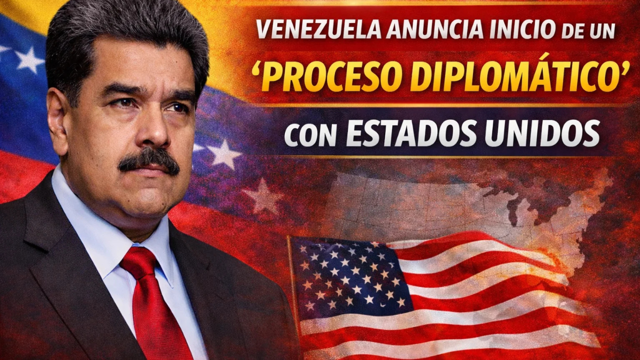 Venezuela anuncia el inicio de un proceso diplomático con Estados Unidos