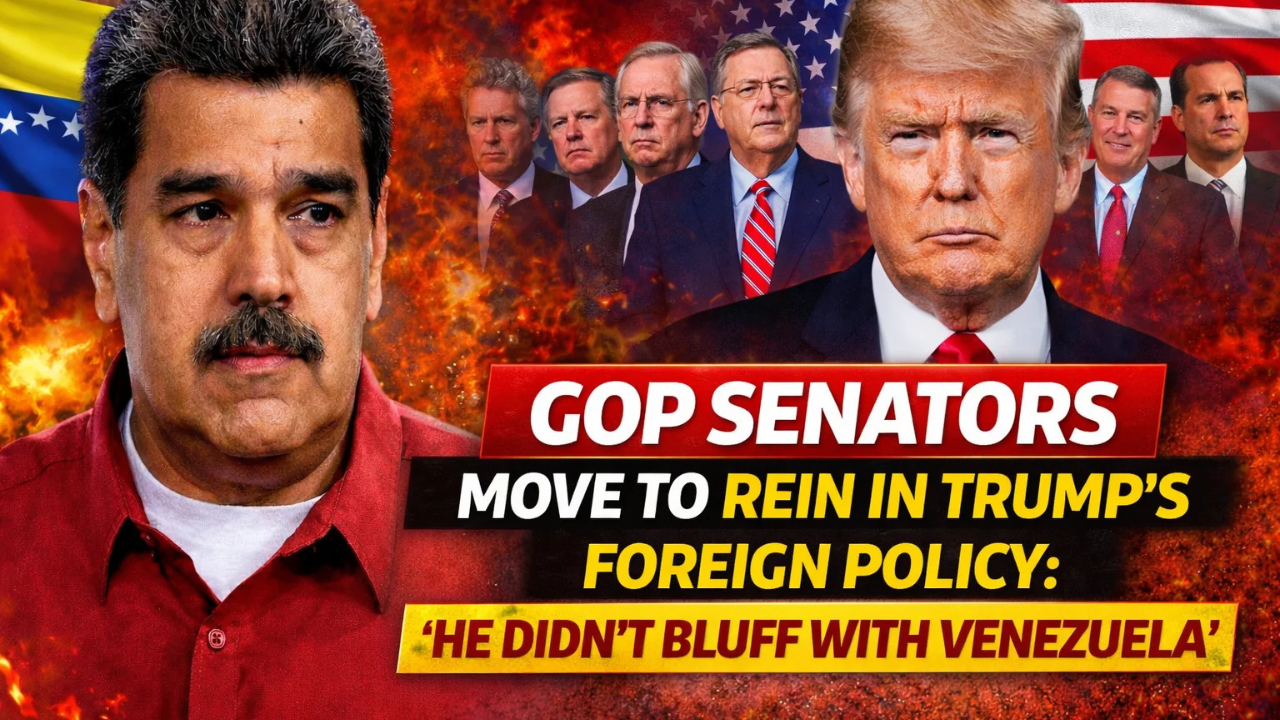 GOP Senators Move to Rein in Trump’s Foreign Policy: “He Didn’t Bluff With Venezuela”