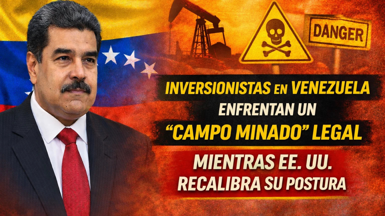 Inversionistas en Venezuela enfrentan un “campo minado” legal mientras EE. UU. recalibra su postura