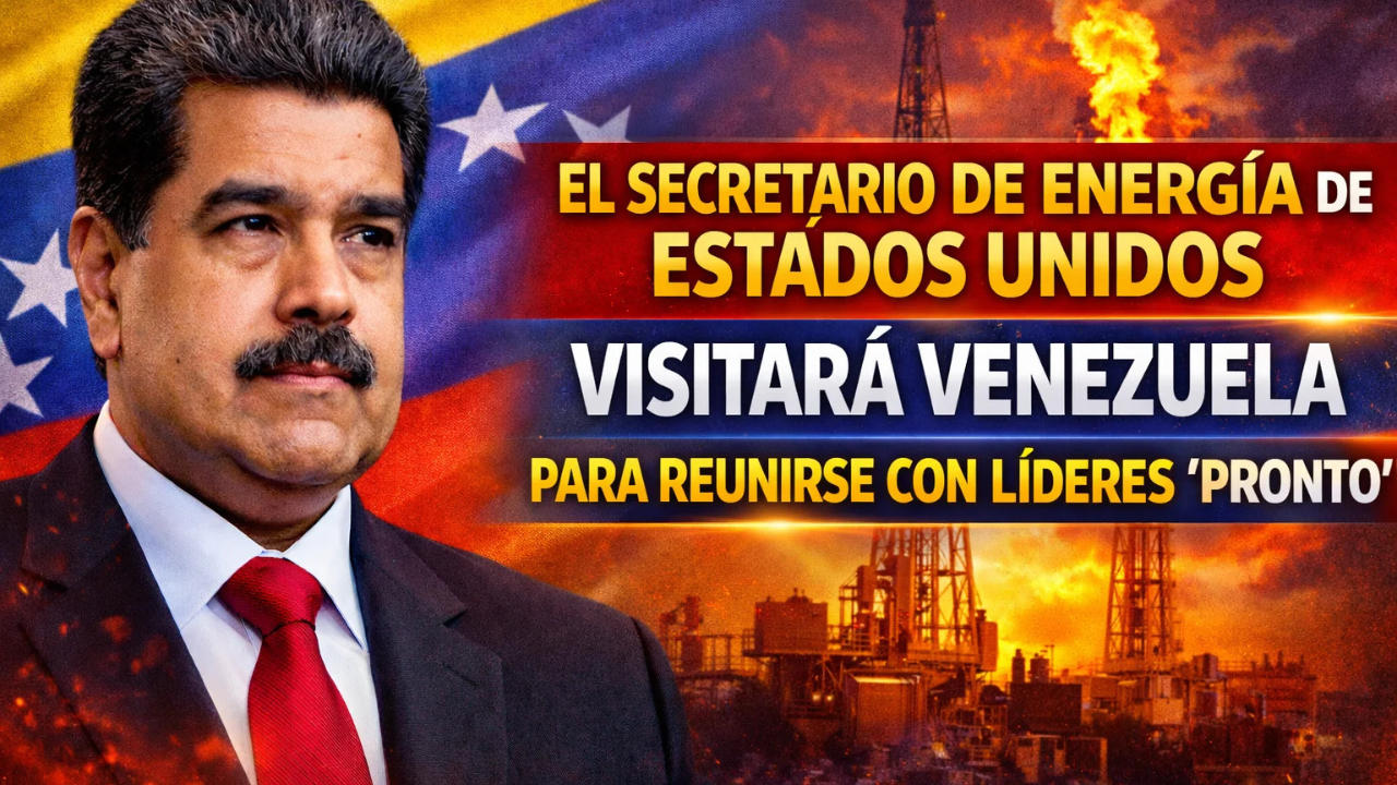El secretario de Energía de Estados Unidos visitará Venezuela para reunirse con líderes “pronto”