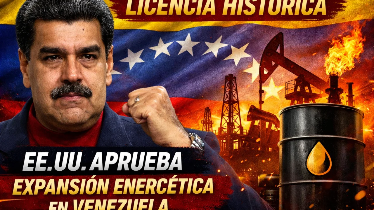 Estados Unidos autoriza expansión petrolera y gasífera en Venezuela con nueva licencia estratégica