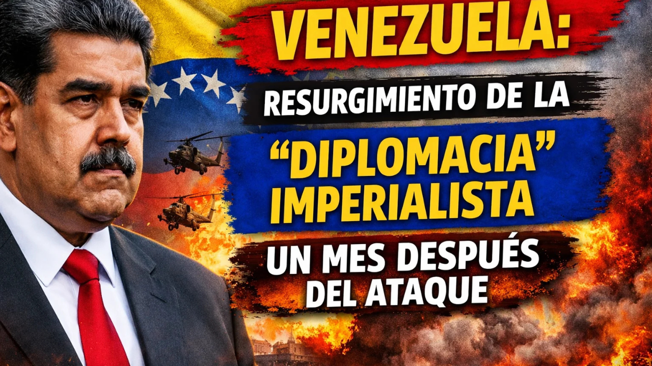 Venezuela: resurgimiento de la “diplomacia” imperialista un mes después del ataque